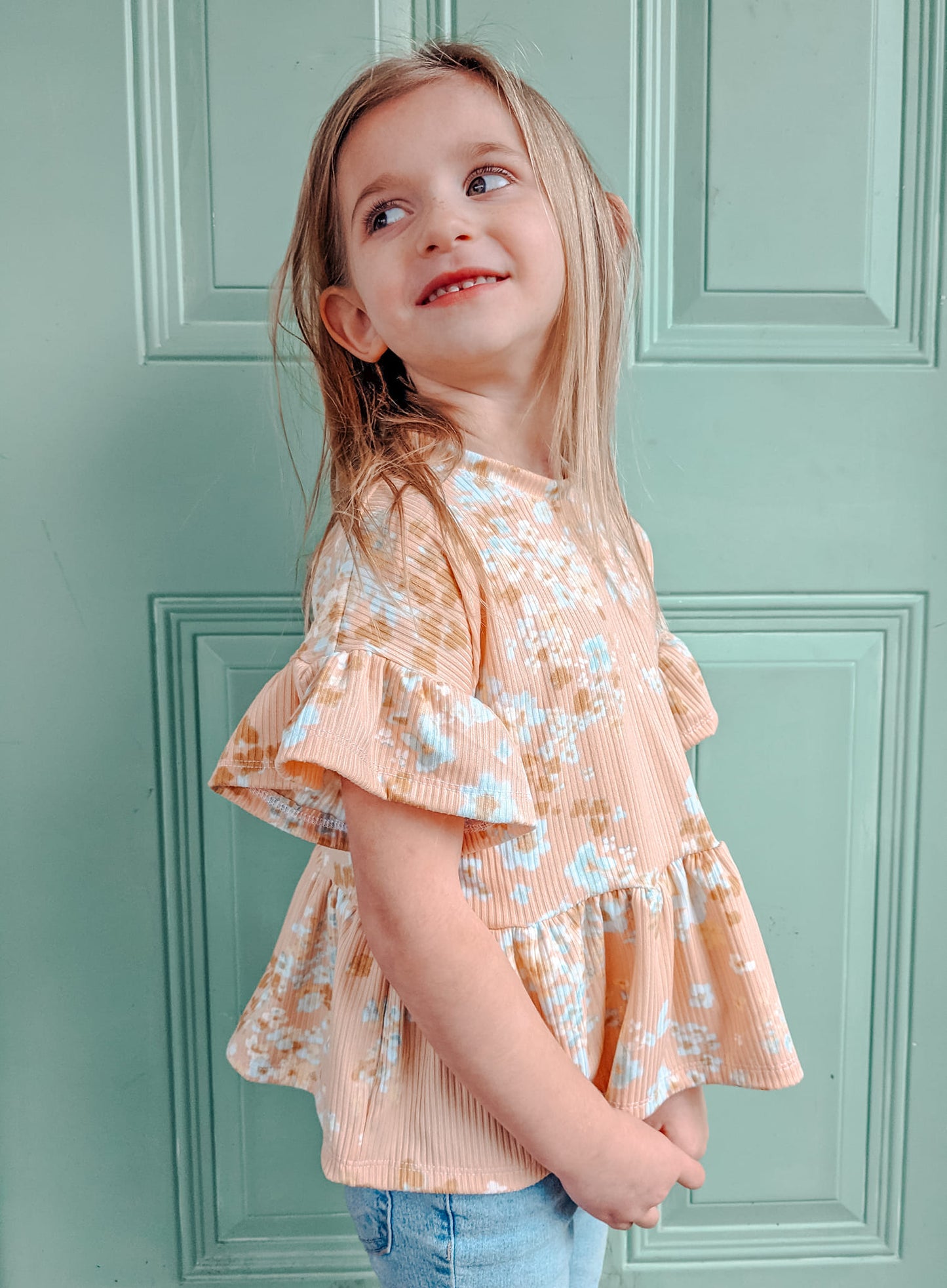 Youth Brynn Ruffle Top PDF