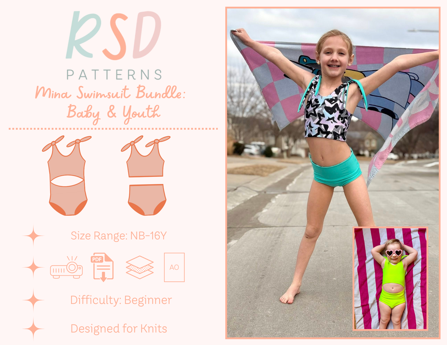 Baby & Youth Mina Swimsuit Bundle PDF
