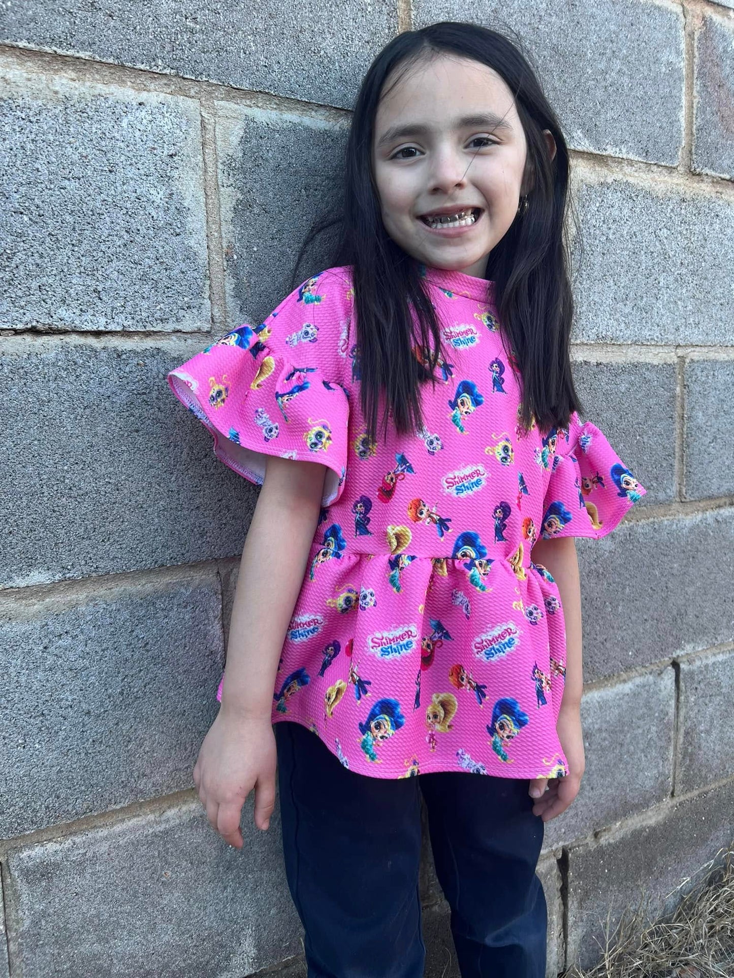 Youth Brynn Ruffle Top PDF