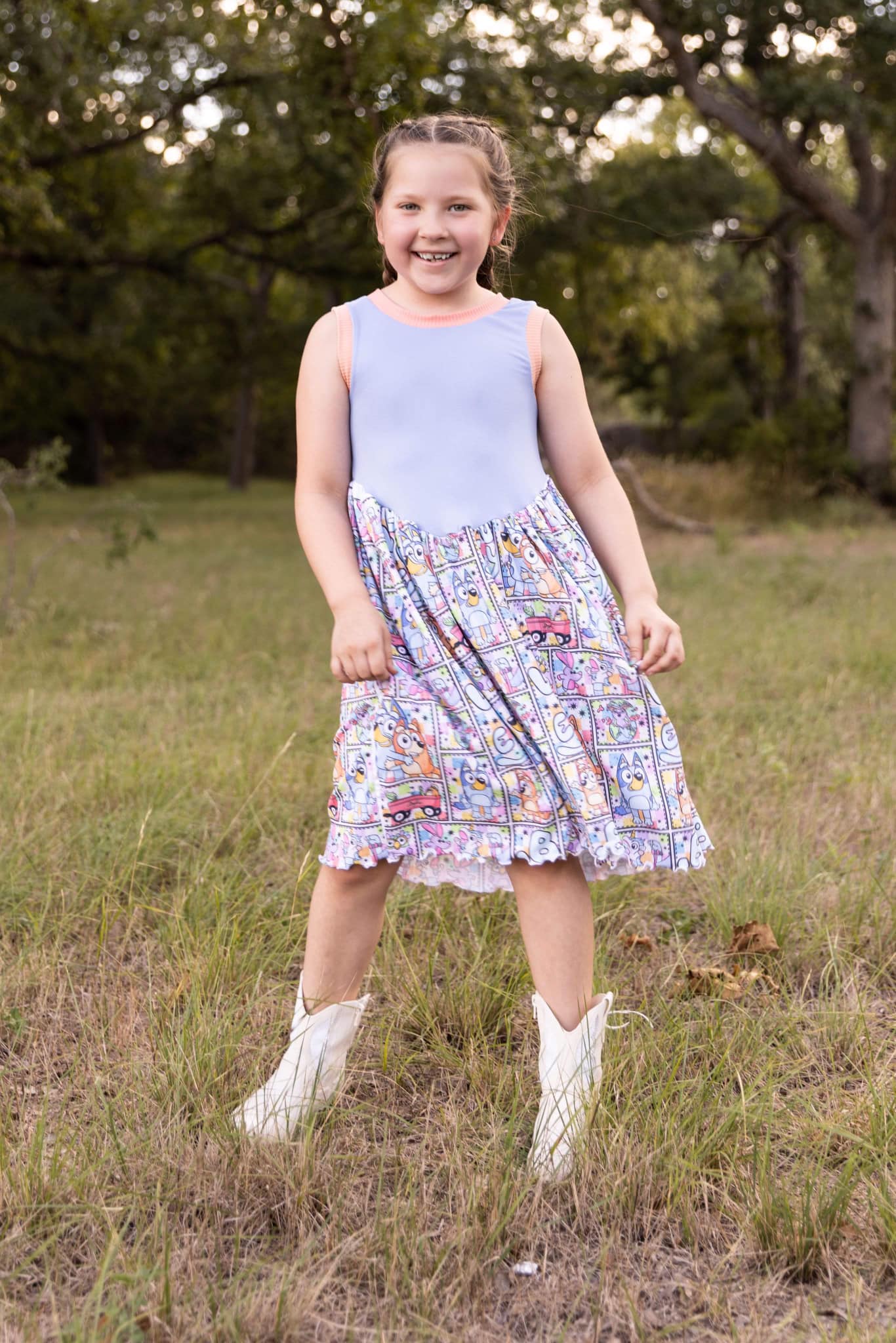 Youth Violet Peplum/Dress PDF