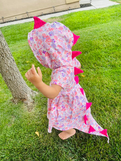 Baby & Youth Bundle Dino Dress/Hoodie PDF