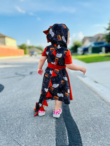 Baby & Youth Bundle Dino Dress/Hoodie PDF