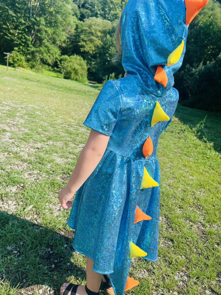 Baby & Youth Bundle Dino Dress/Hoodie PDF