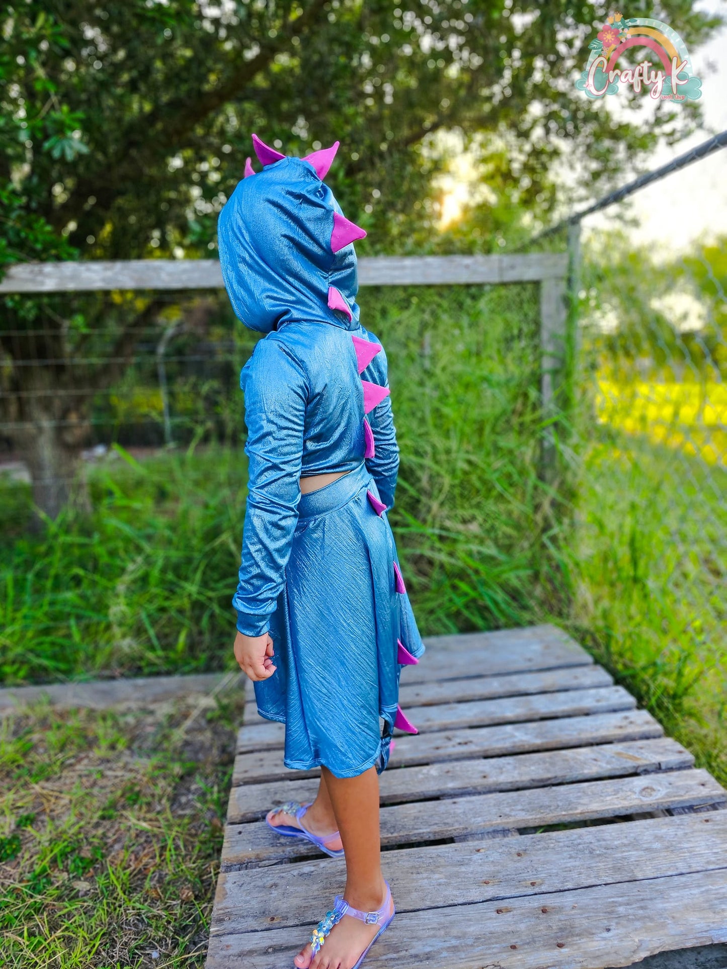 Baby & Youth Bundle Dino Dress/Hoodie PDF