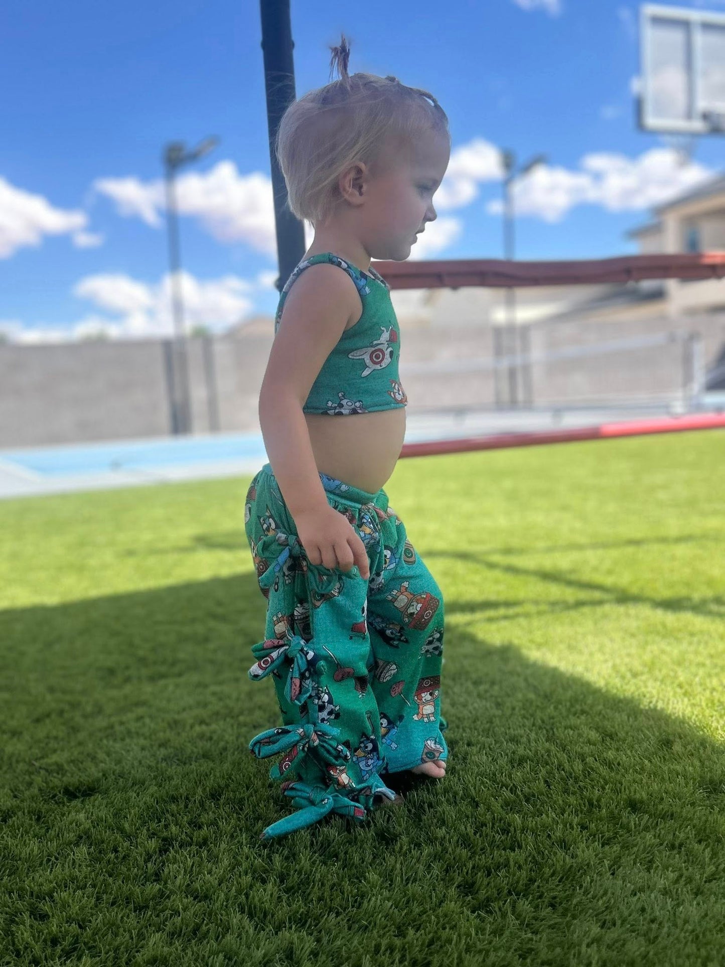 Baby Isla Tie Short/Capris/Pants PDF