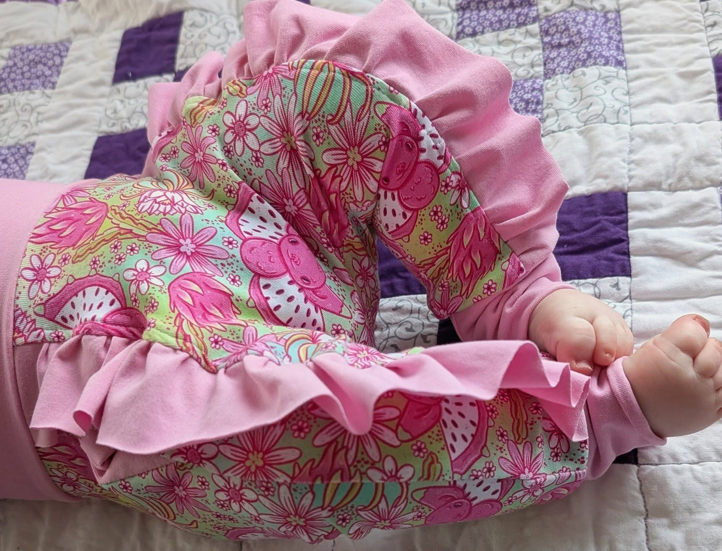 Baby Ophelia Ruffle Joggers PDF