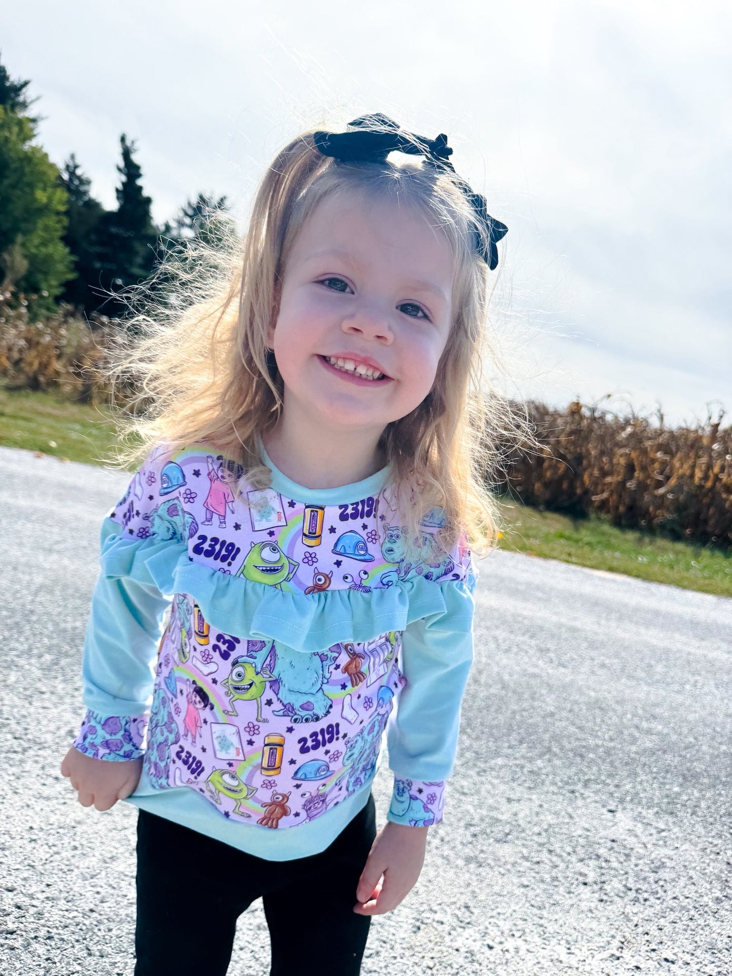 Baby Dakota Ruffle Dolman PDF