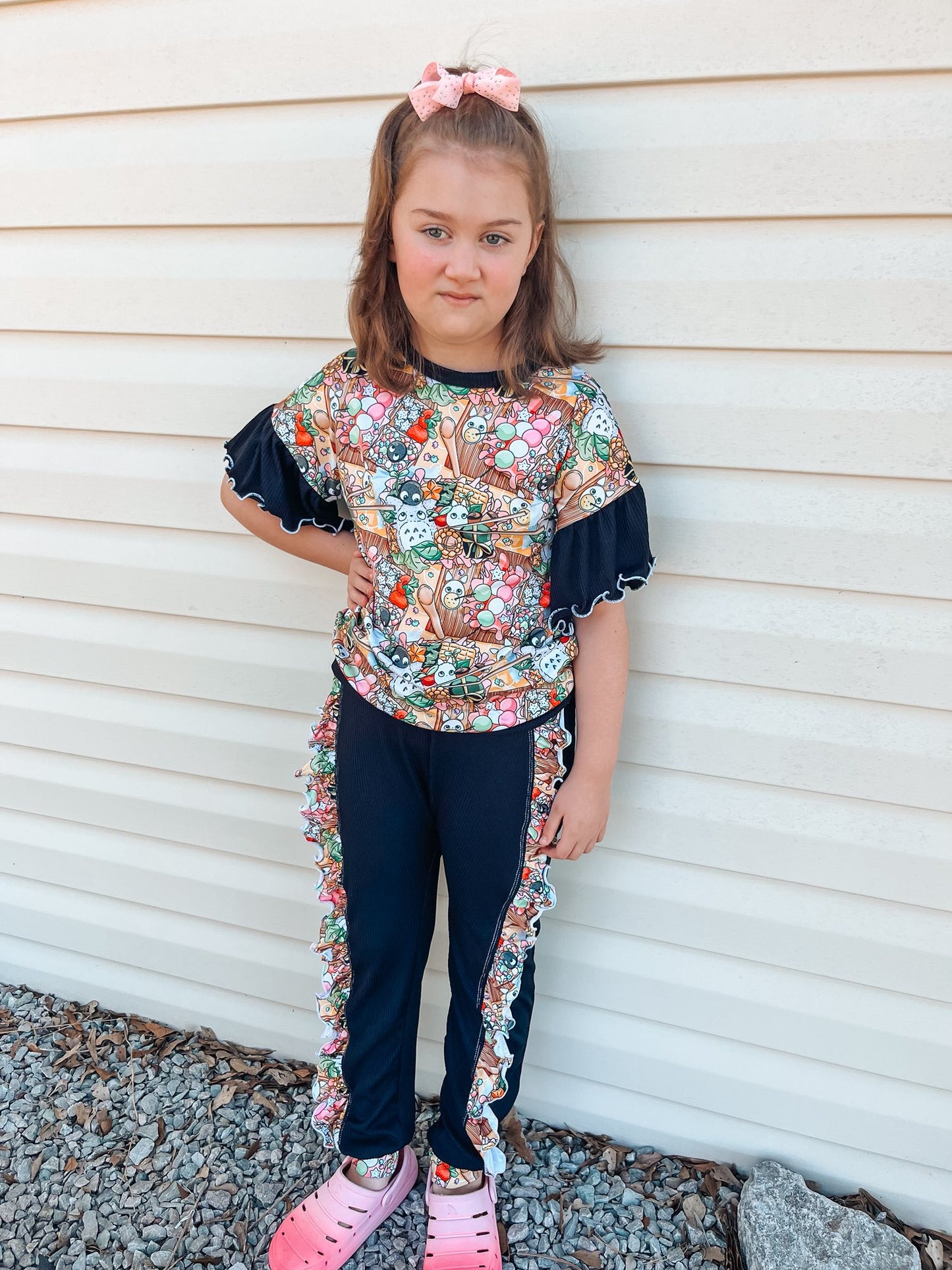 Youth Ophelia Ruffle Joggers PDF