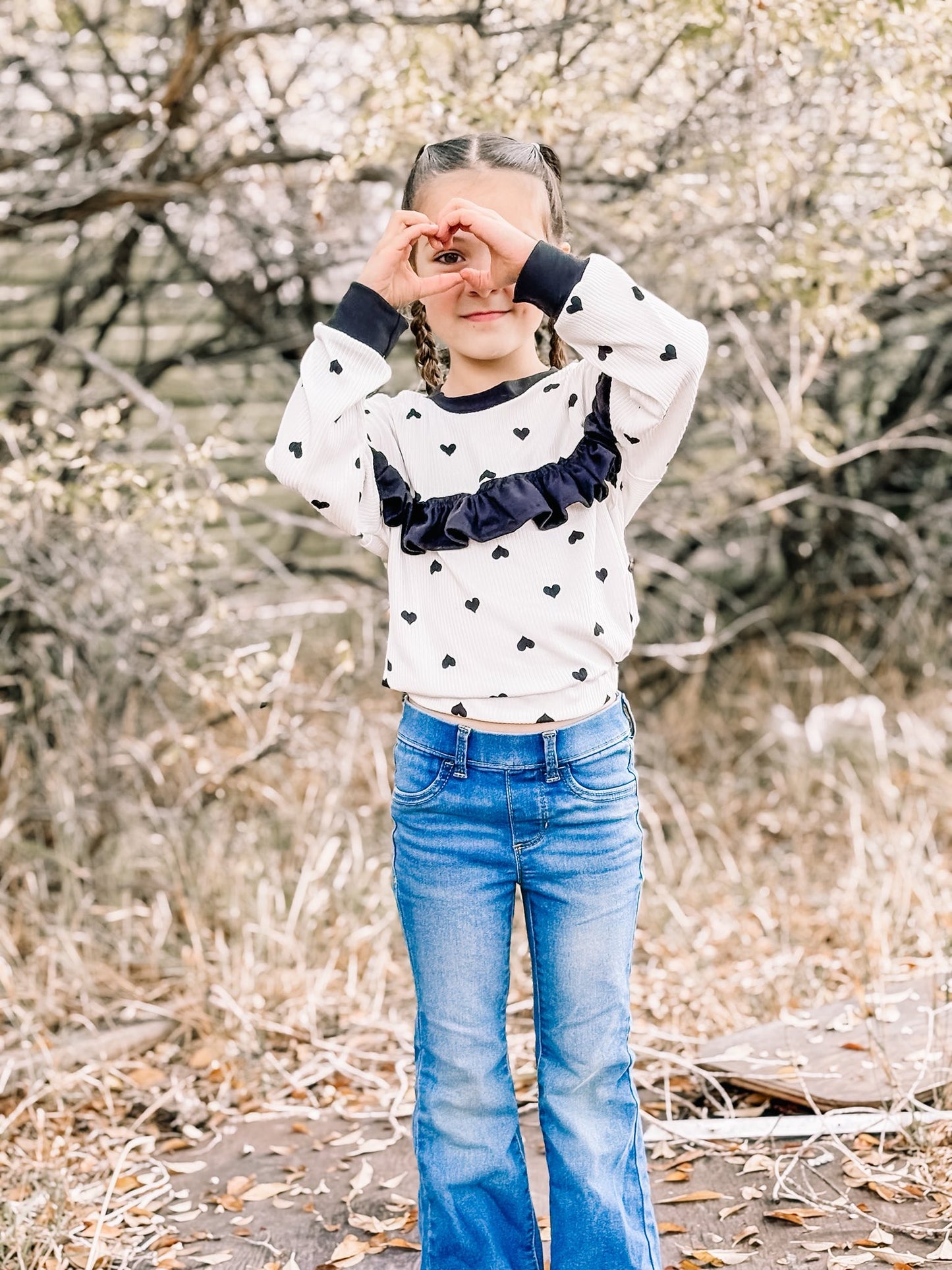Youth Dakota Ruffle Dolman PDF