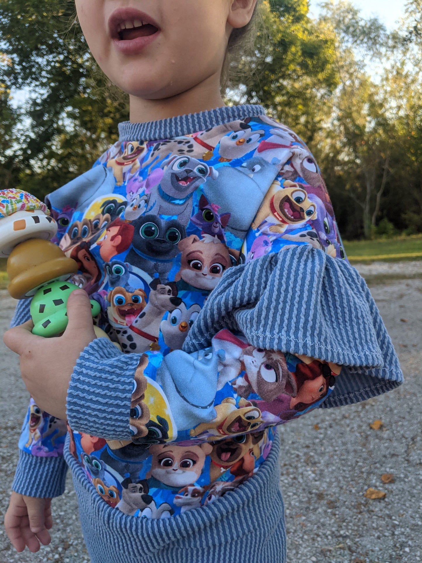 Baby Dakota Ruffle Dolman PDF