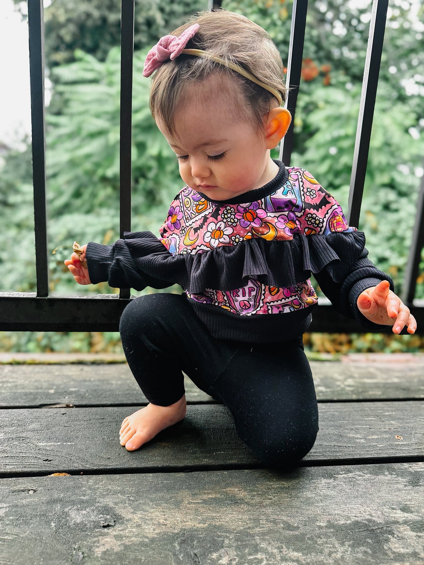 Baby Dakota Ruffle Dolman PDF