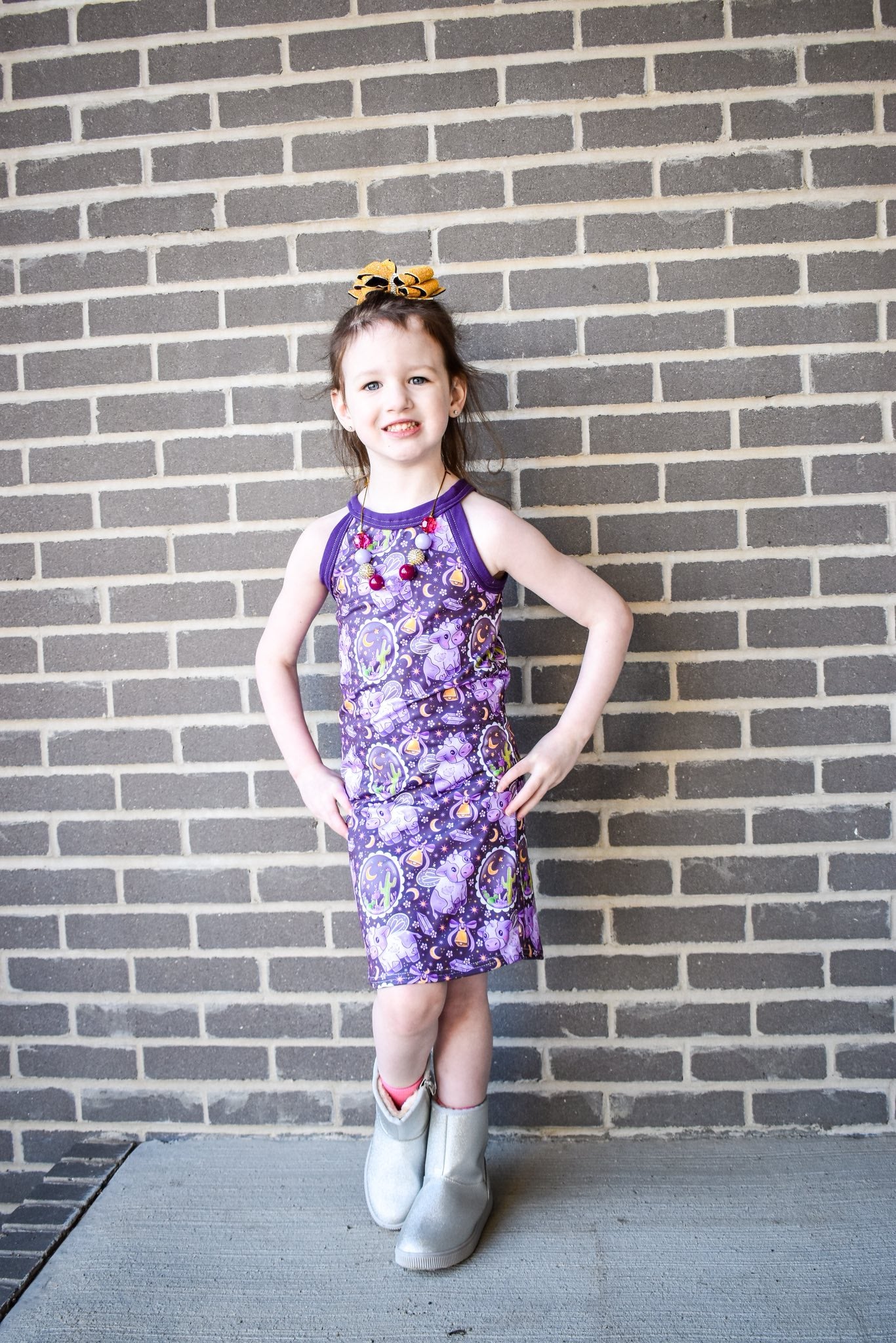 Youth Quianna Halter Tank & Dress PDF