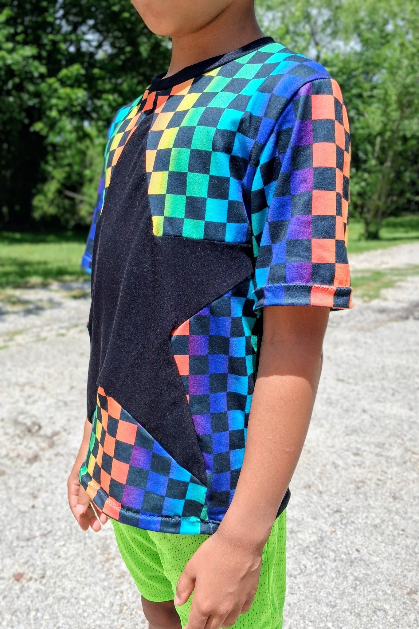 Youth Sirius Colorblock Tee PDF