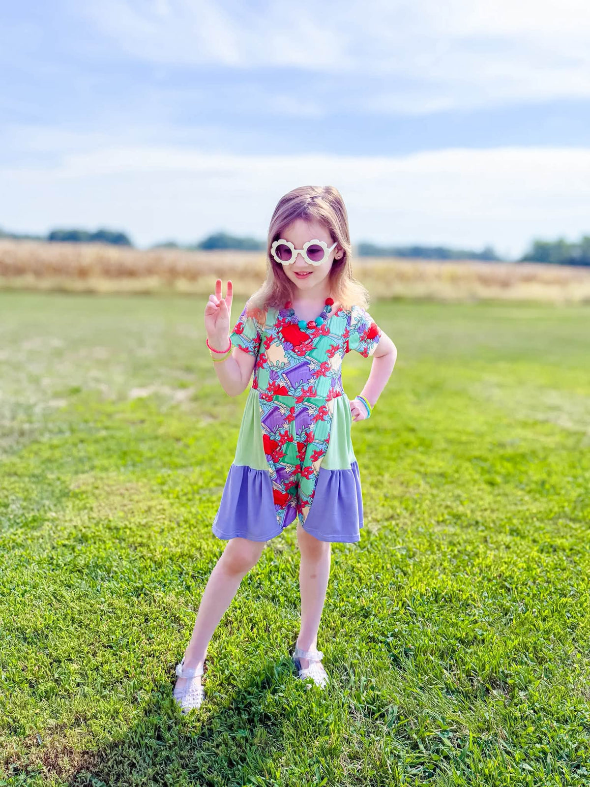 Youth Lilliann Romper PDF