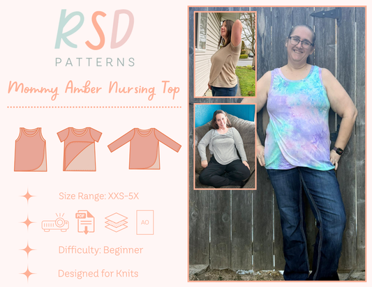 Mommy Amber Nursing Top PDF