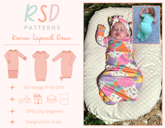 Baby Kieran Lapneck Gown PDF