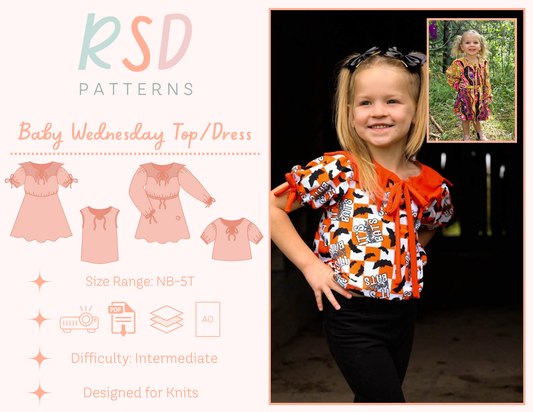Baby Wednesday Top & Dress PDF