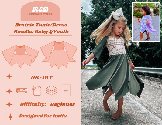 Baby & Youth Beatrix Tunic/Dress Bundle PDF
