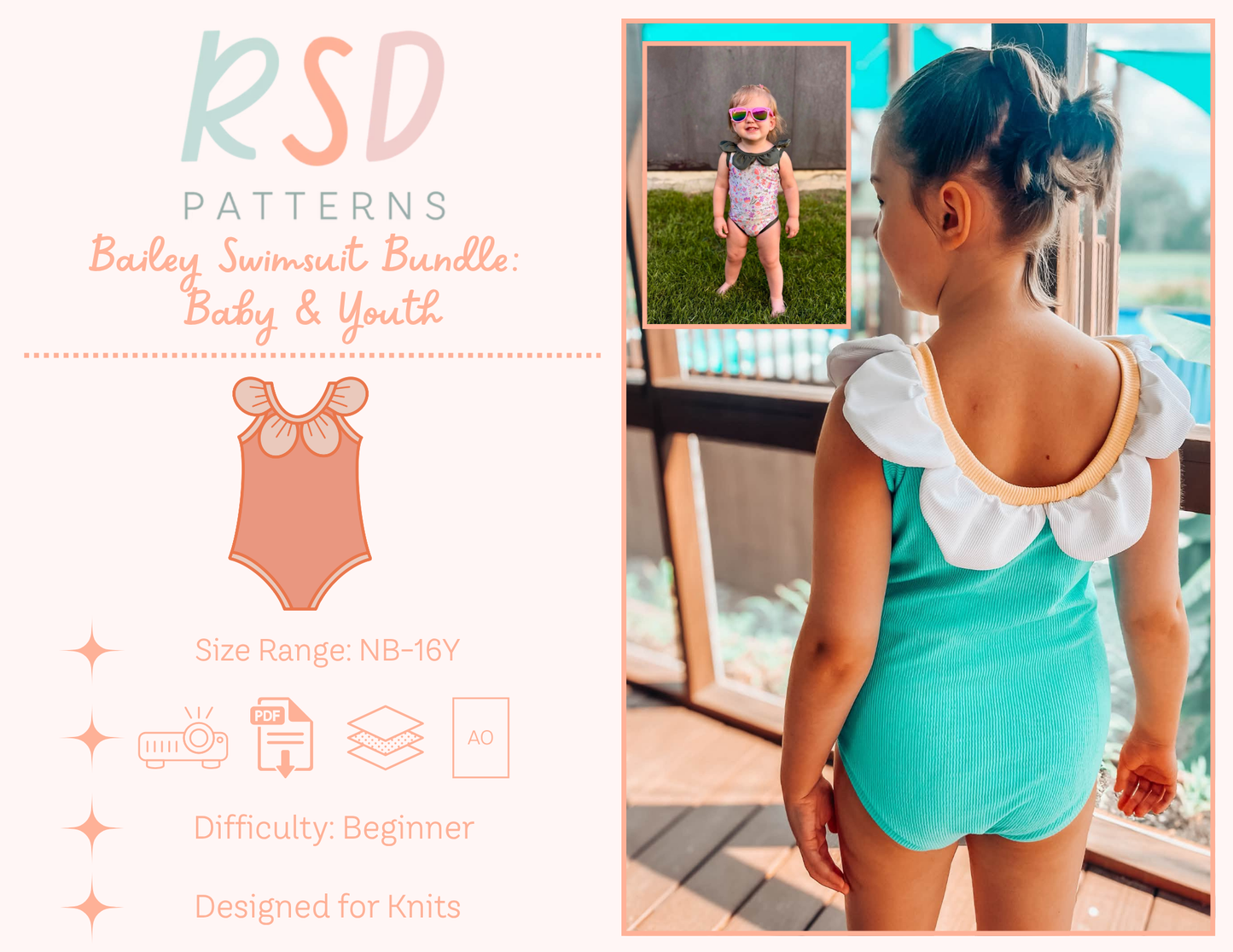 Baby & Youth Bailey Swimsuit Bundle PDF