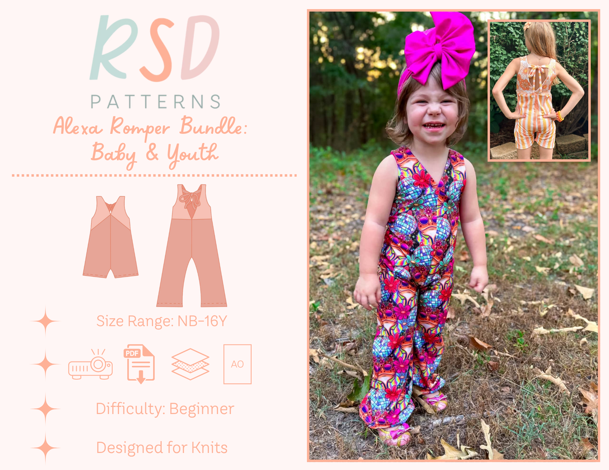 Baby & Youth Alexa Romper Bundle PDF