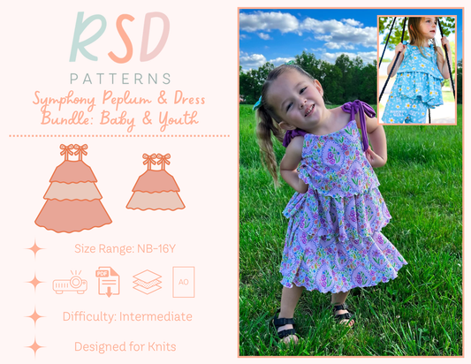 Baby & Youth Symphony Peplum & Dress Bundle PDF