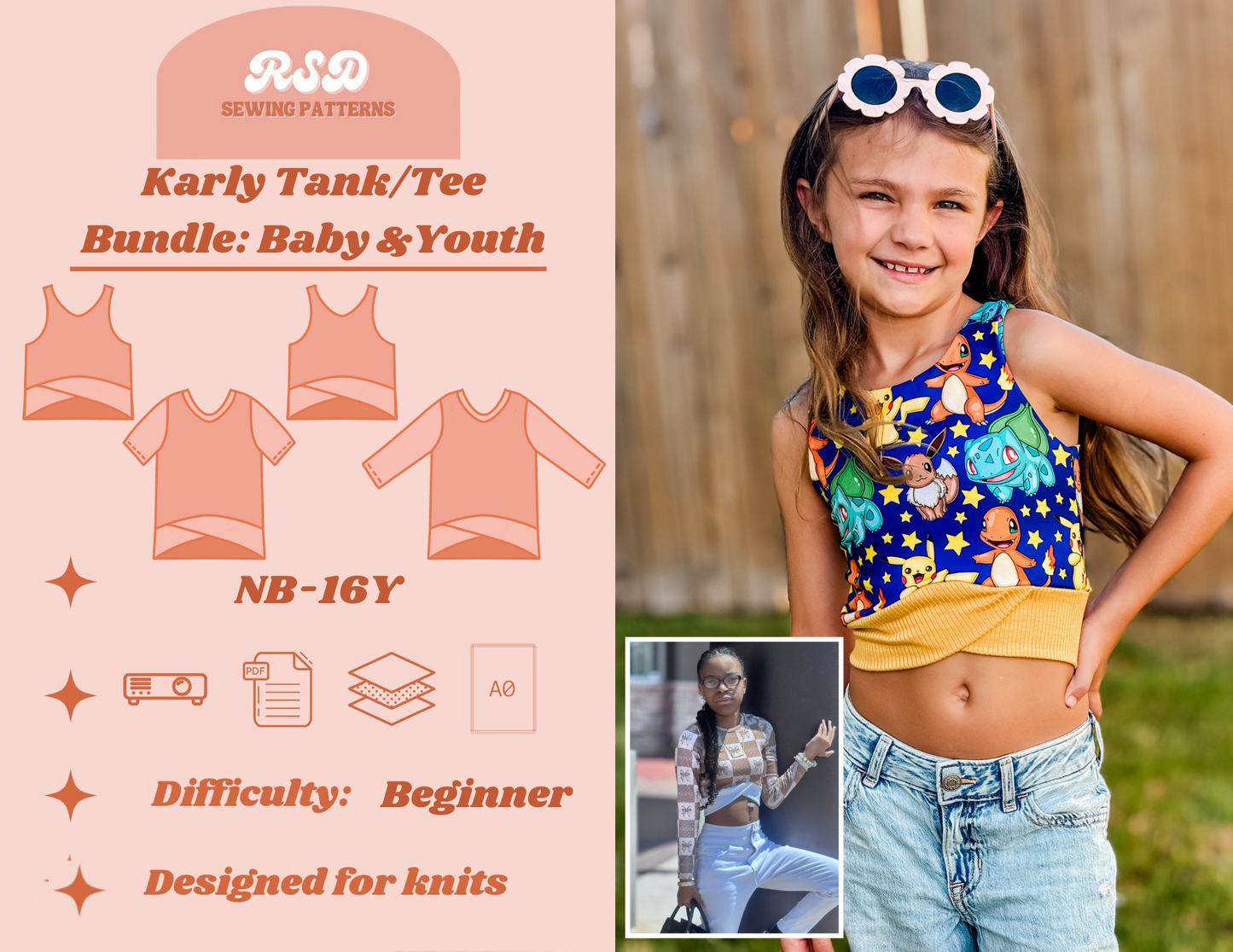 Baby & Youth Karly Tank/Tee Bundle PDF