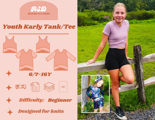 Youth Karly Tank/Tee PDF