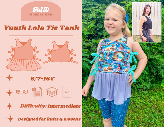 Youth Lola Tie Top PDF