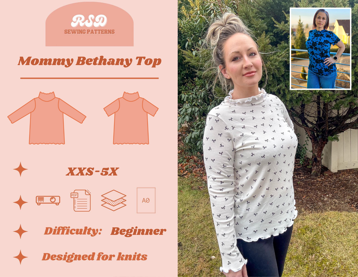 Mommy Bethany Top PDF