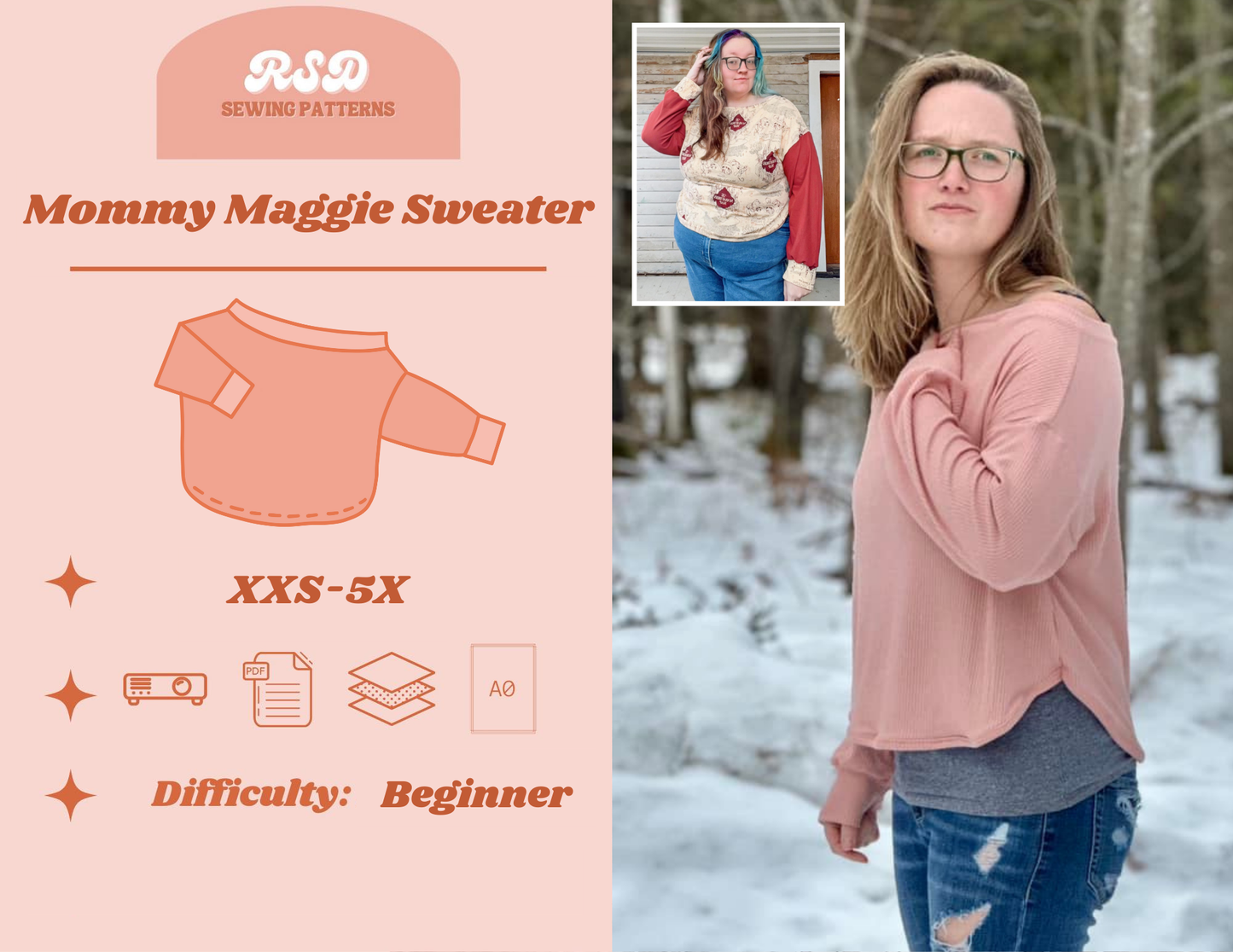 Mommy Maggie Sweater PDF