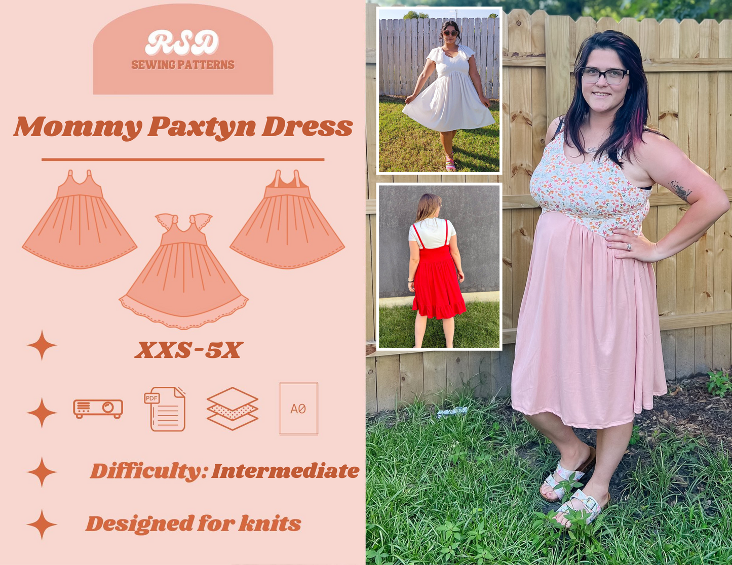 Mommy Paxtyn Dress PDF