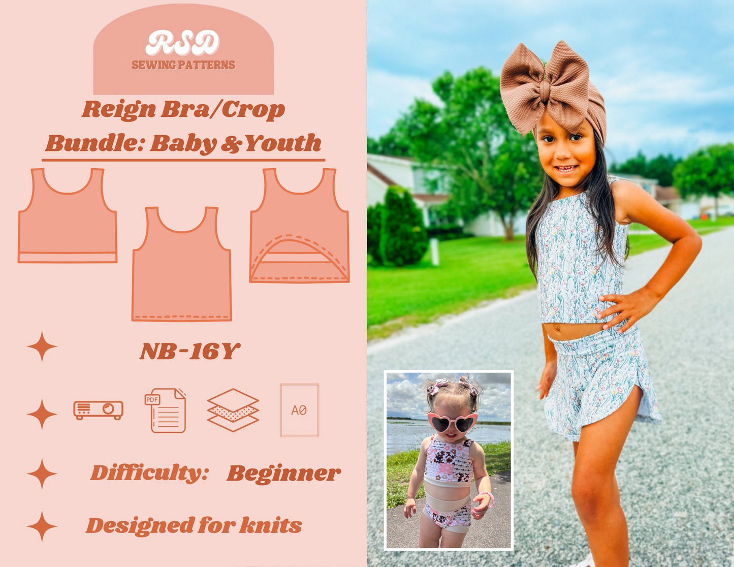 Baby & Youth Reign Bra/Crop Bundle PDF
