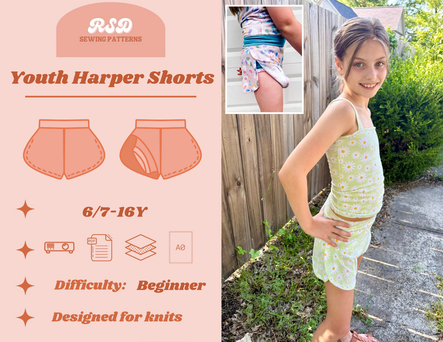 Youth Harper Shorts PDF