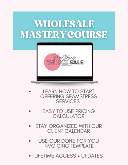 Pricing Guide + Wholesale Mastery Course