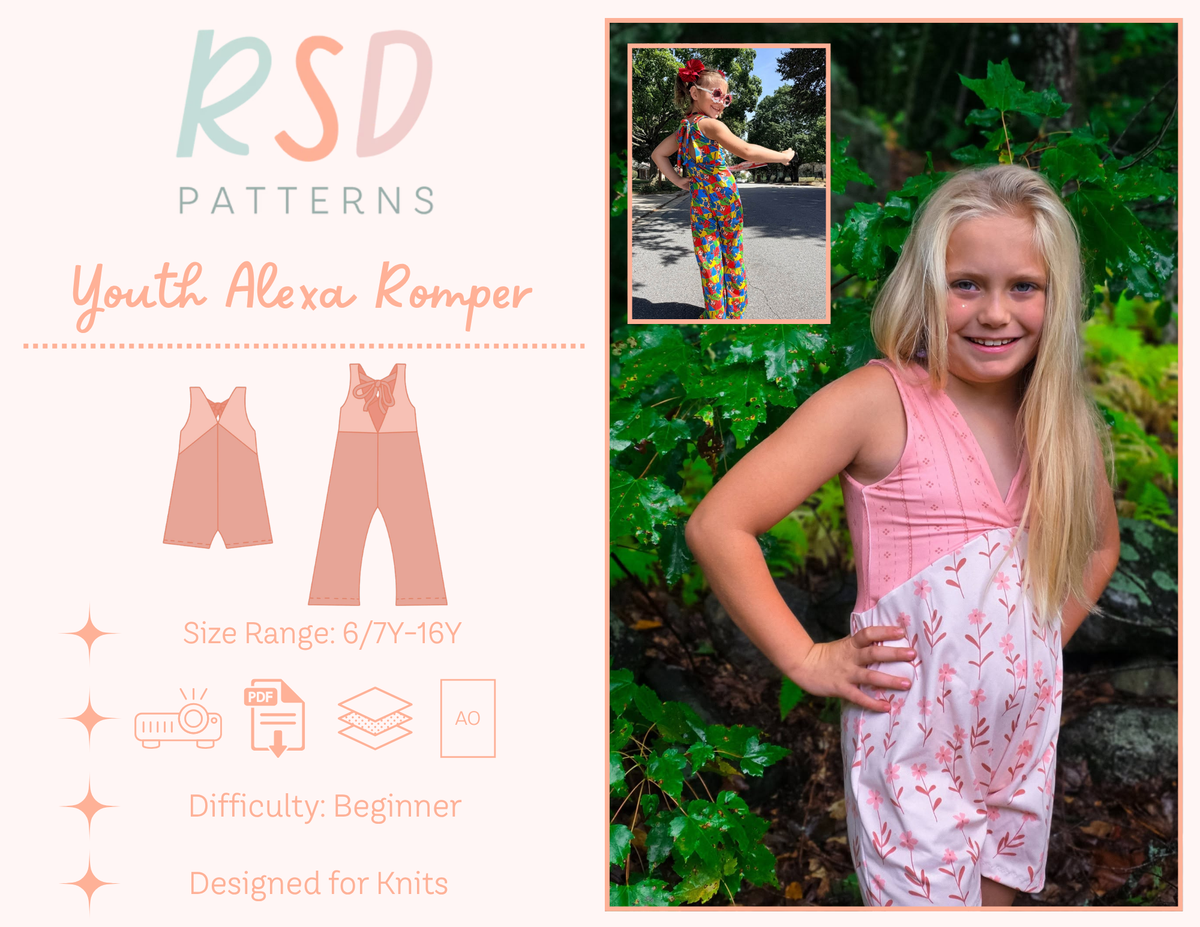 Youth Alexa Romper PDF