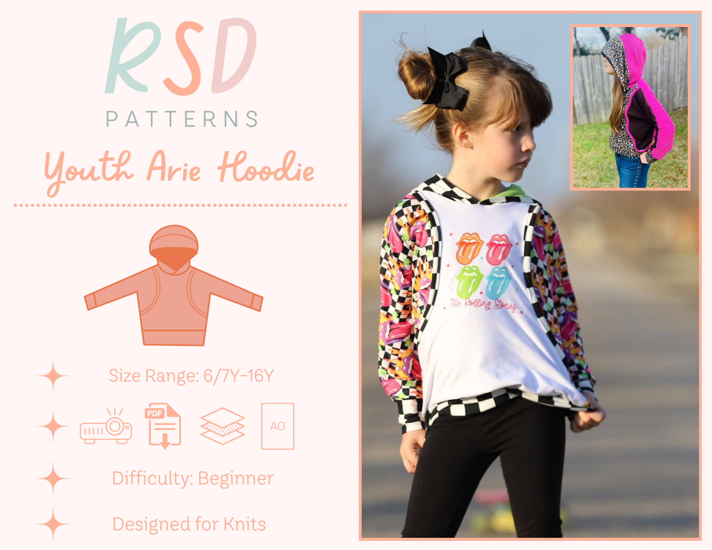 Youth Arie Hoodie PDF