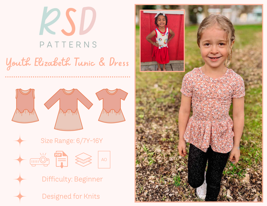 Youth Elizabeth Tunic & Dress PDF