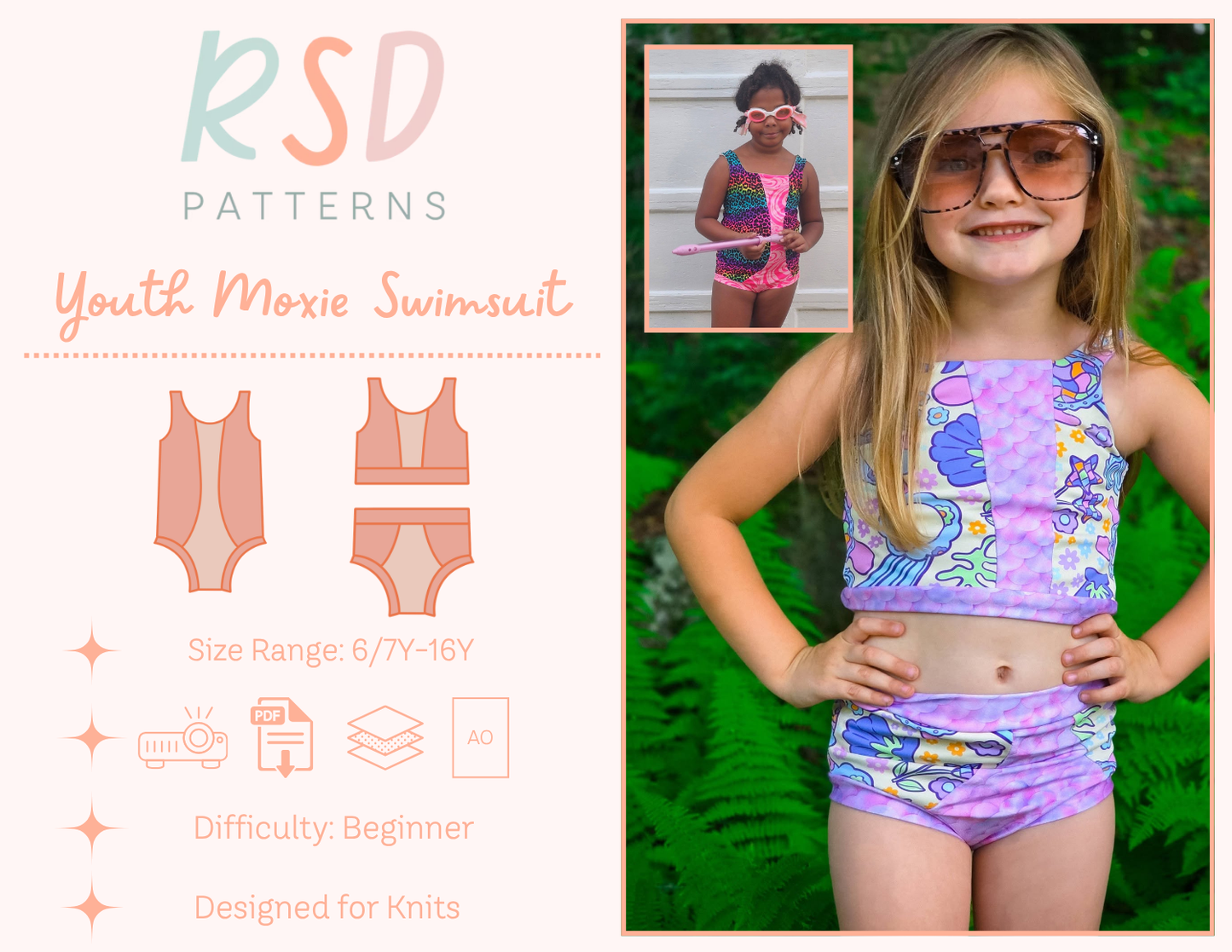 Youth Moxie Swimsuit PDF