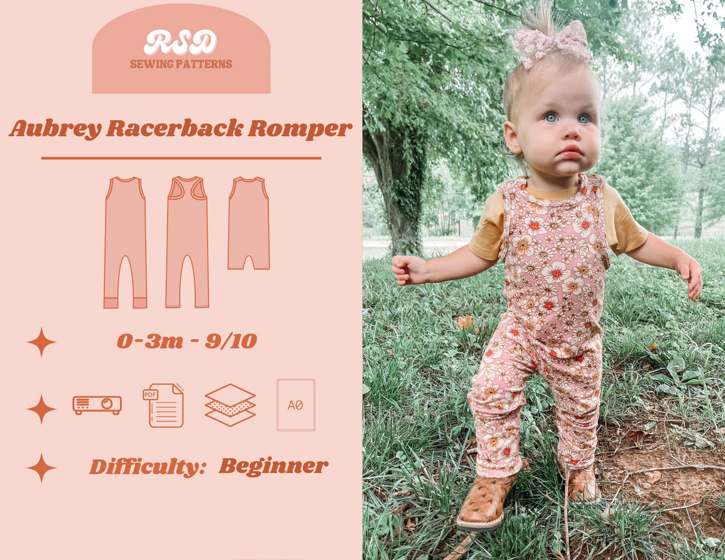 Aubrey Romper PDF