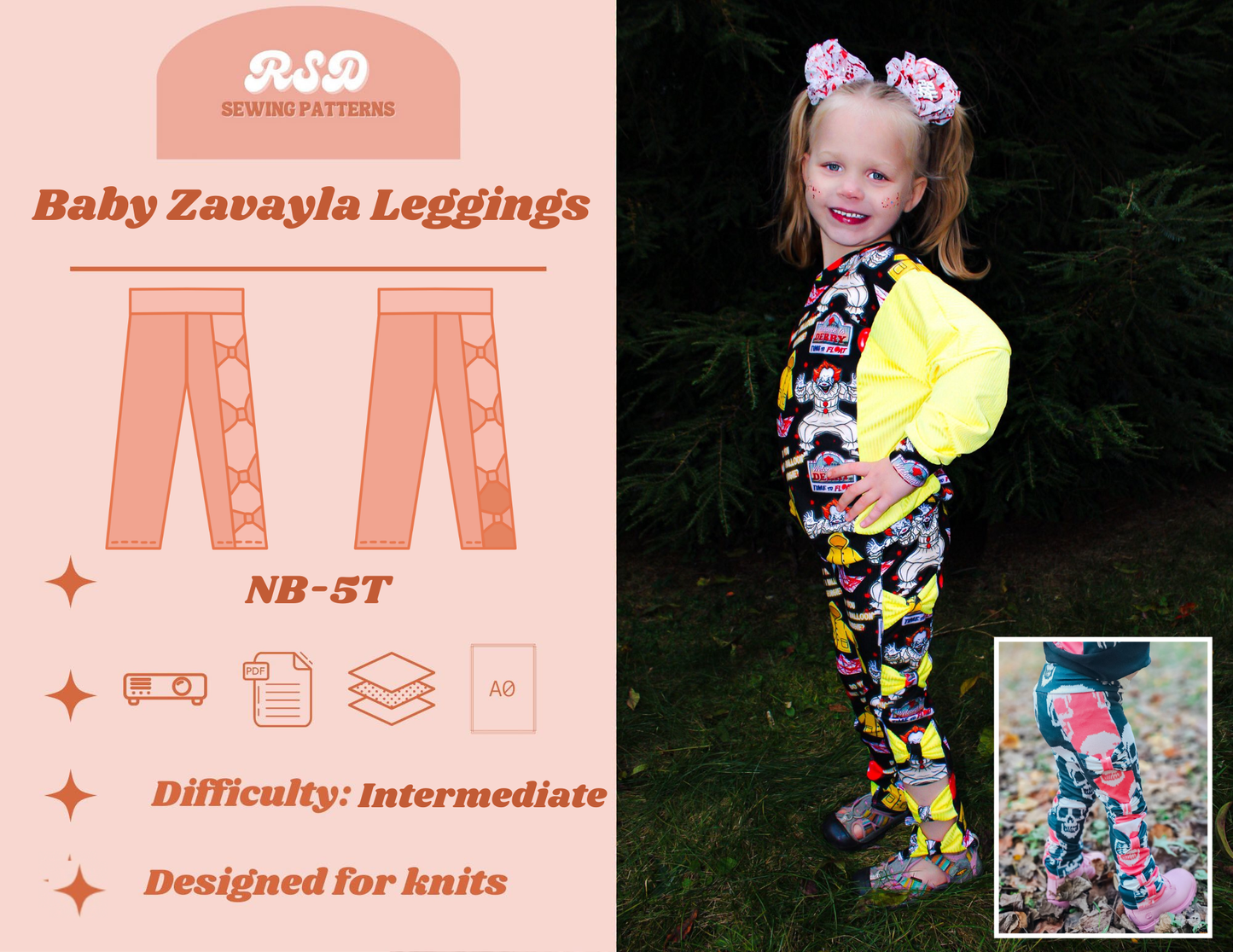 Baby Zavayla Leggings PDF