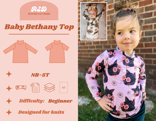 Baby Bethany Top PDF