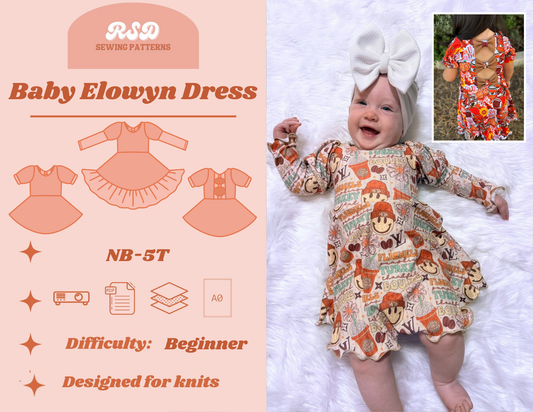 Baby Elowyn Dress PDF