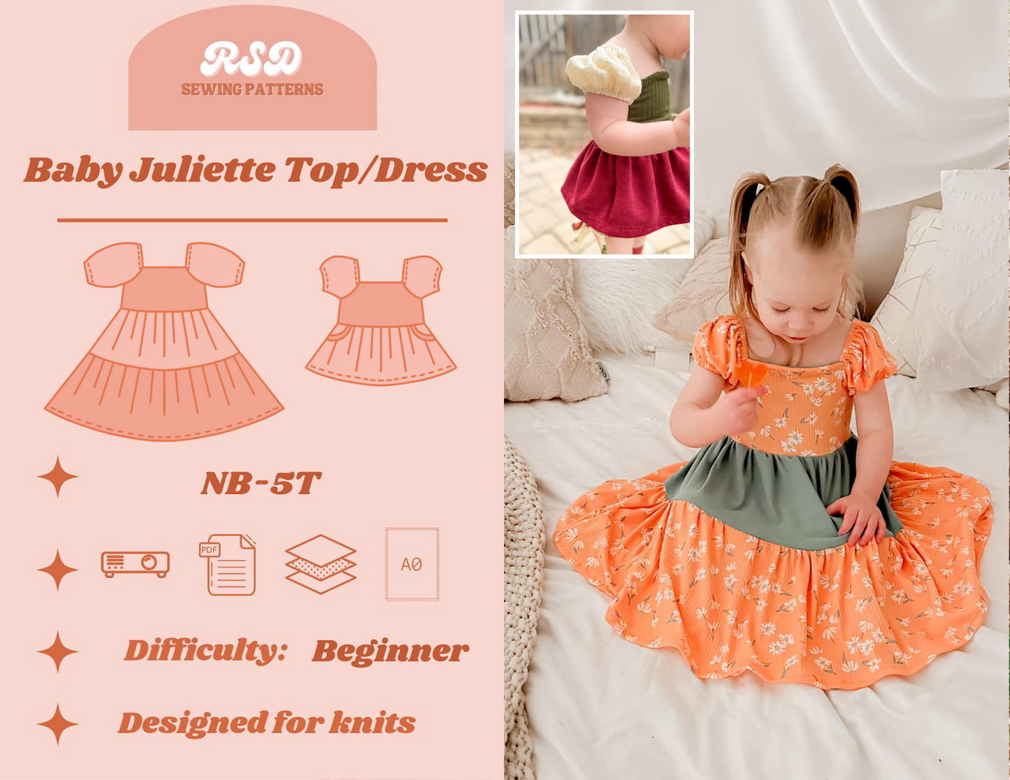 Baby Juliette Top/Dress PDF