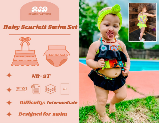 Baby Scarlett Swim Set PDF