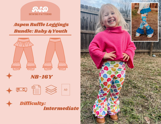 Baby & Youth Aspen Ruffle Leggings Bundle PDF