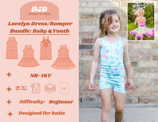 Baby & Youth Lovelyn Dress/Romper Bundle PDF