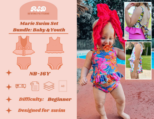 Baby & Youth Marie Swim Set Bundle PDF