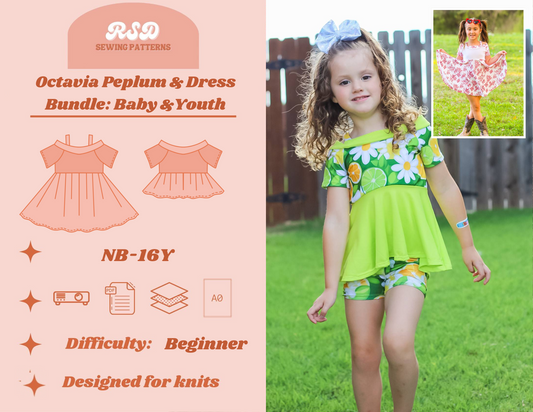 Baby & Youth Octavia Peplum & Dress Bundle PDF