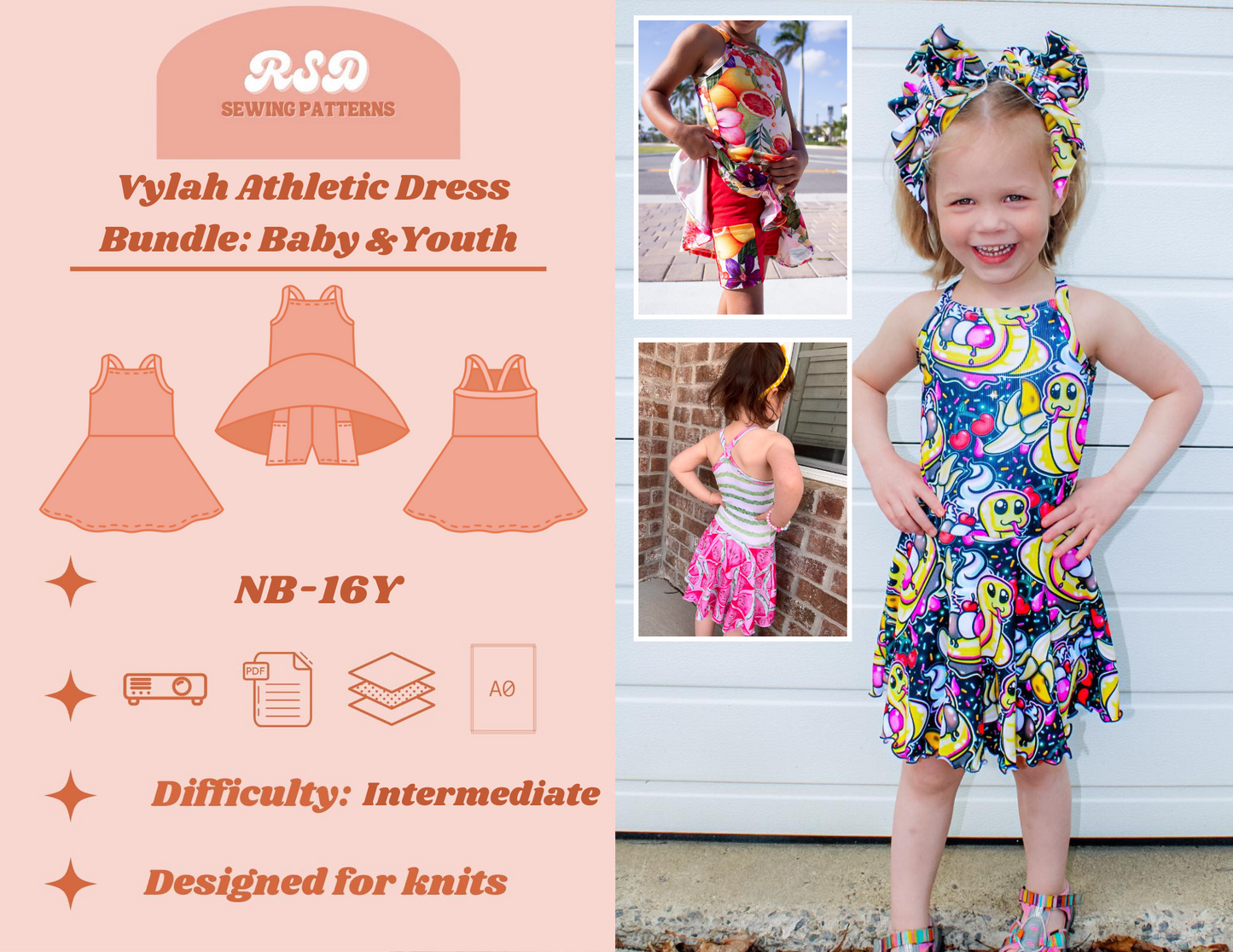 Baby & Youth Vylah Athletic Dress Bundle PDF