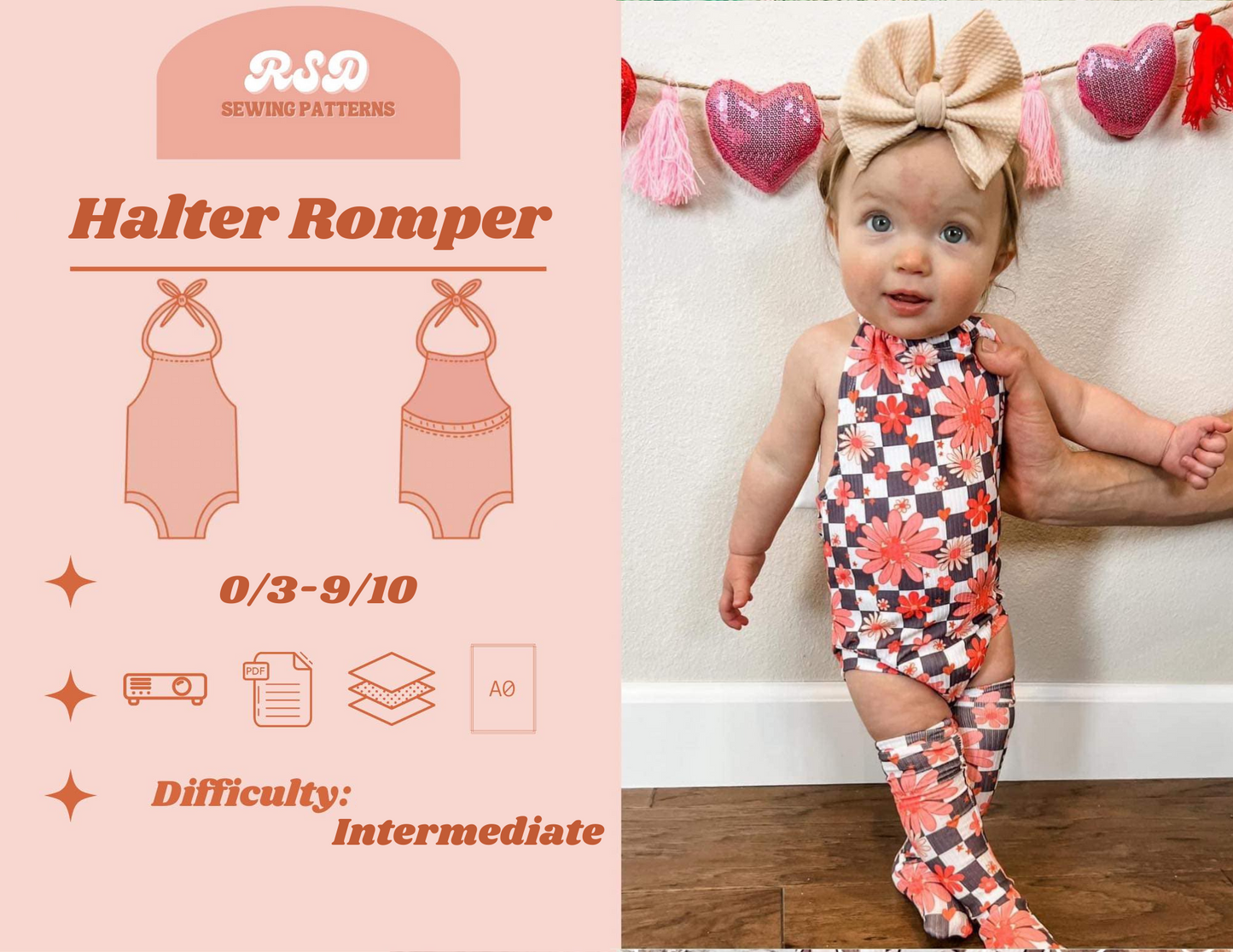 Halter Romper PDF